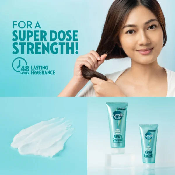 SUNSILK Collagen Blends Always Strong! Super Conditioner 170ml