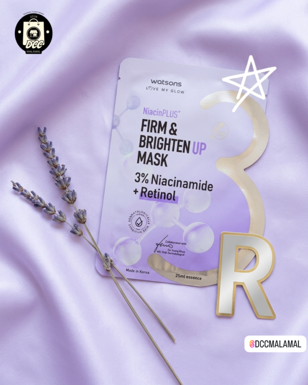 WATSONS Niacinamide Firm & Bright Mask with Retinol 1s