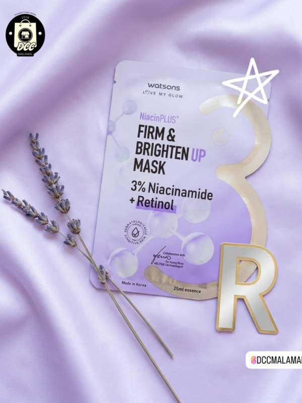 WATSONS Niacinamide Firm & Bright Mask with Retinol 1s