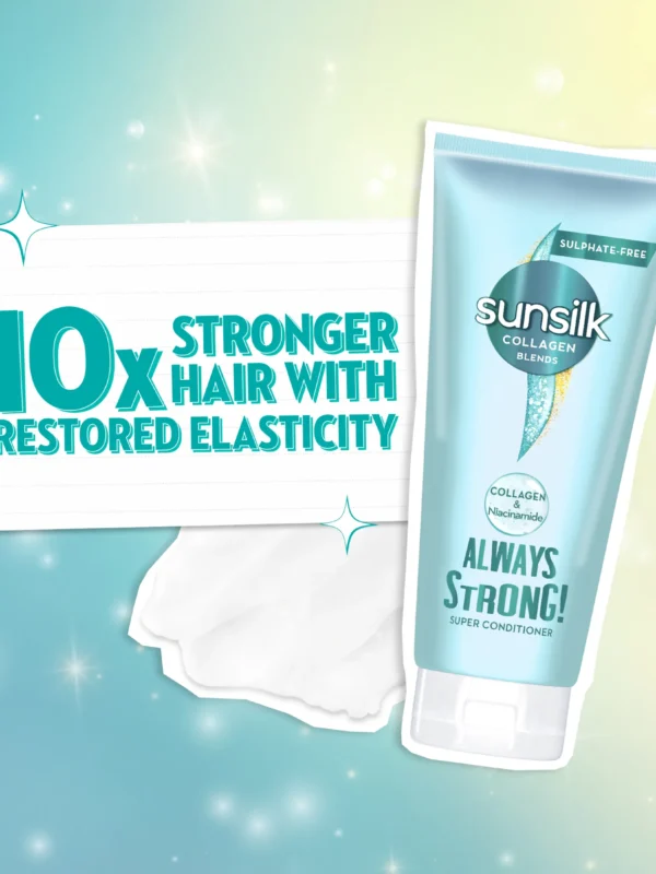 SUNSILK Collagen Blends Always Strong! Super Conditioner 170ml