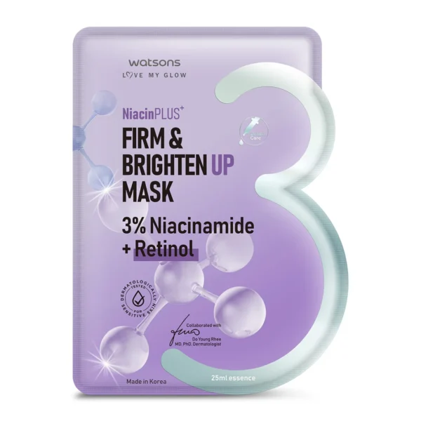 WATSONS Niacinamide Firm & Bright Mask with Retinol 1s