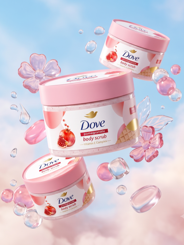 DOVE Body Scrub Pomegranate 280g