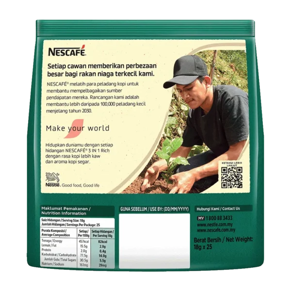 NESCAFÉ 3 in 1 Rich (Kaw & Strong)
