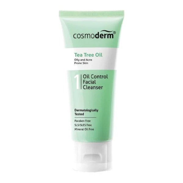 COSMODERM Tea Tree Oil Facial Cleanser 125ml