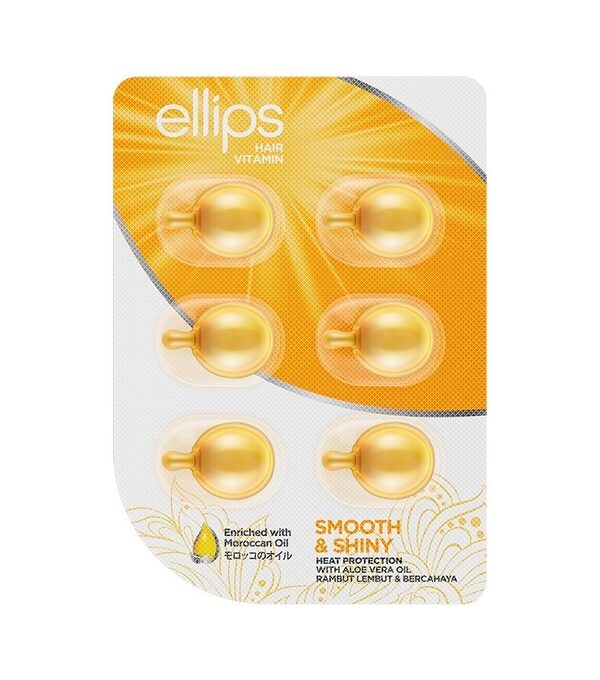 ELLIPS Capsules Hair Vitamin Smooth & Shiny with Aloe Vera
